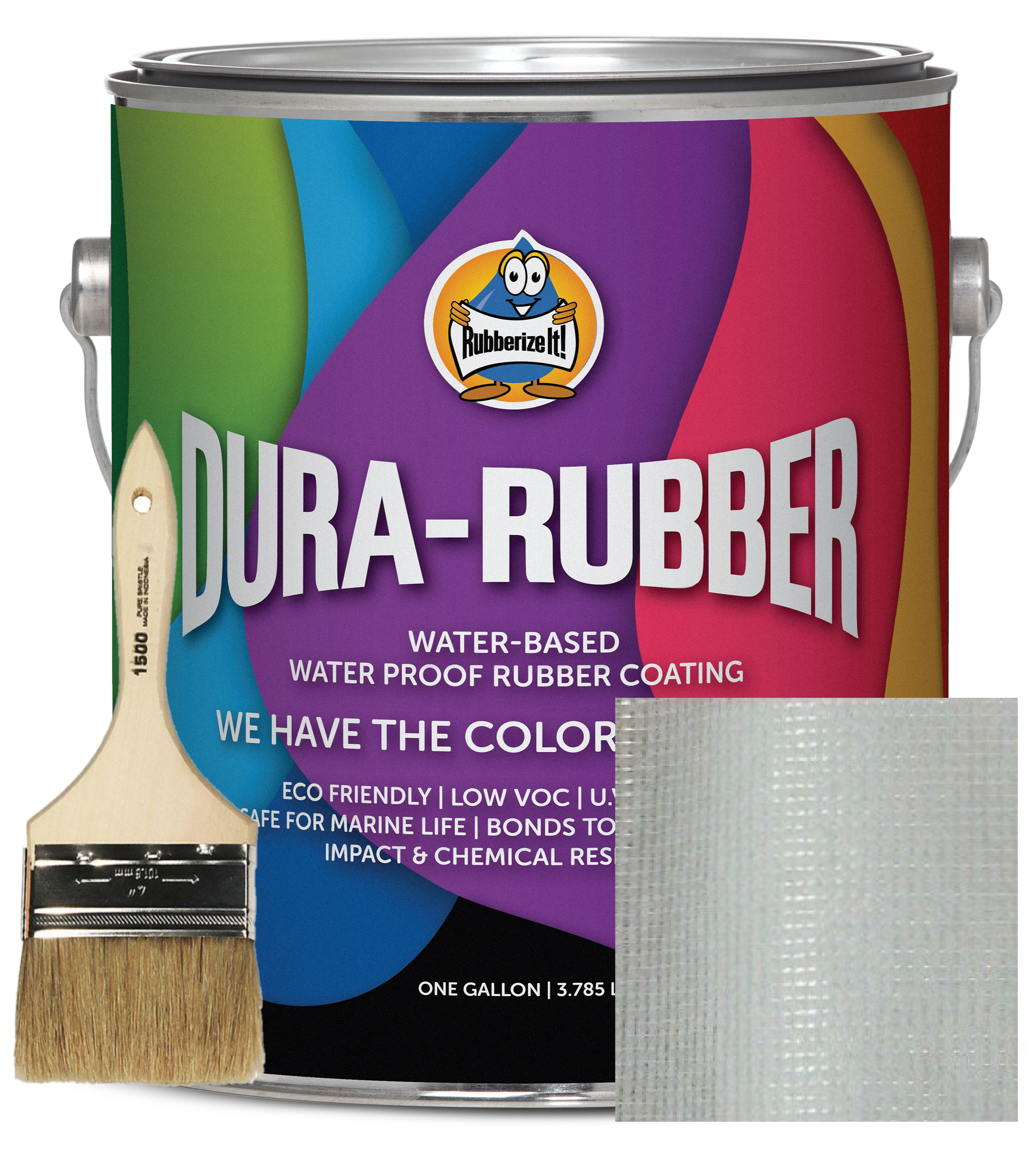 Dura-Rubber All Purpose Liquid Rubber 1-Gallon Kit