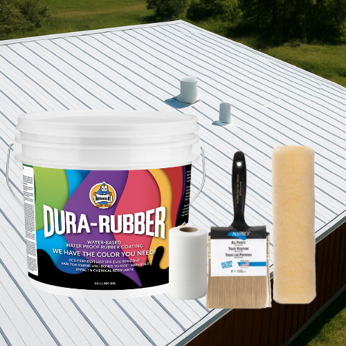 3.5 Gallon Dura-Rubber Roof Kit.