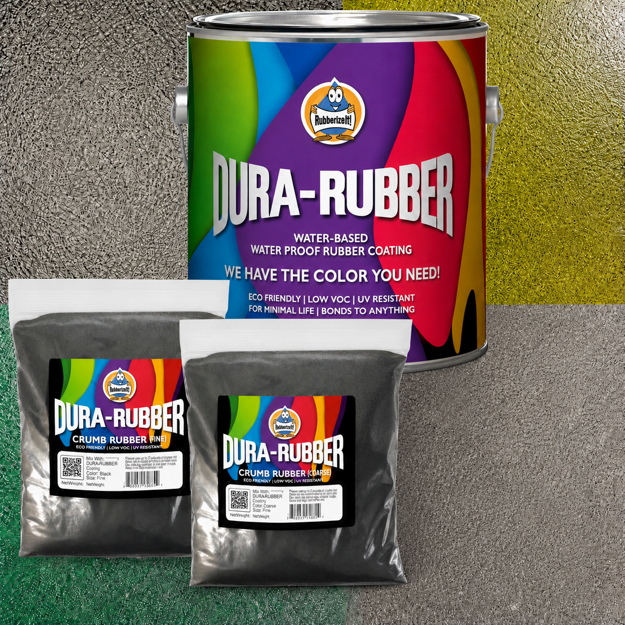 1 Gallon Dura-Rubber High-Build Color Kit.