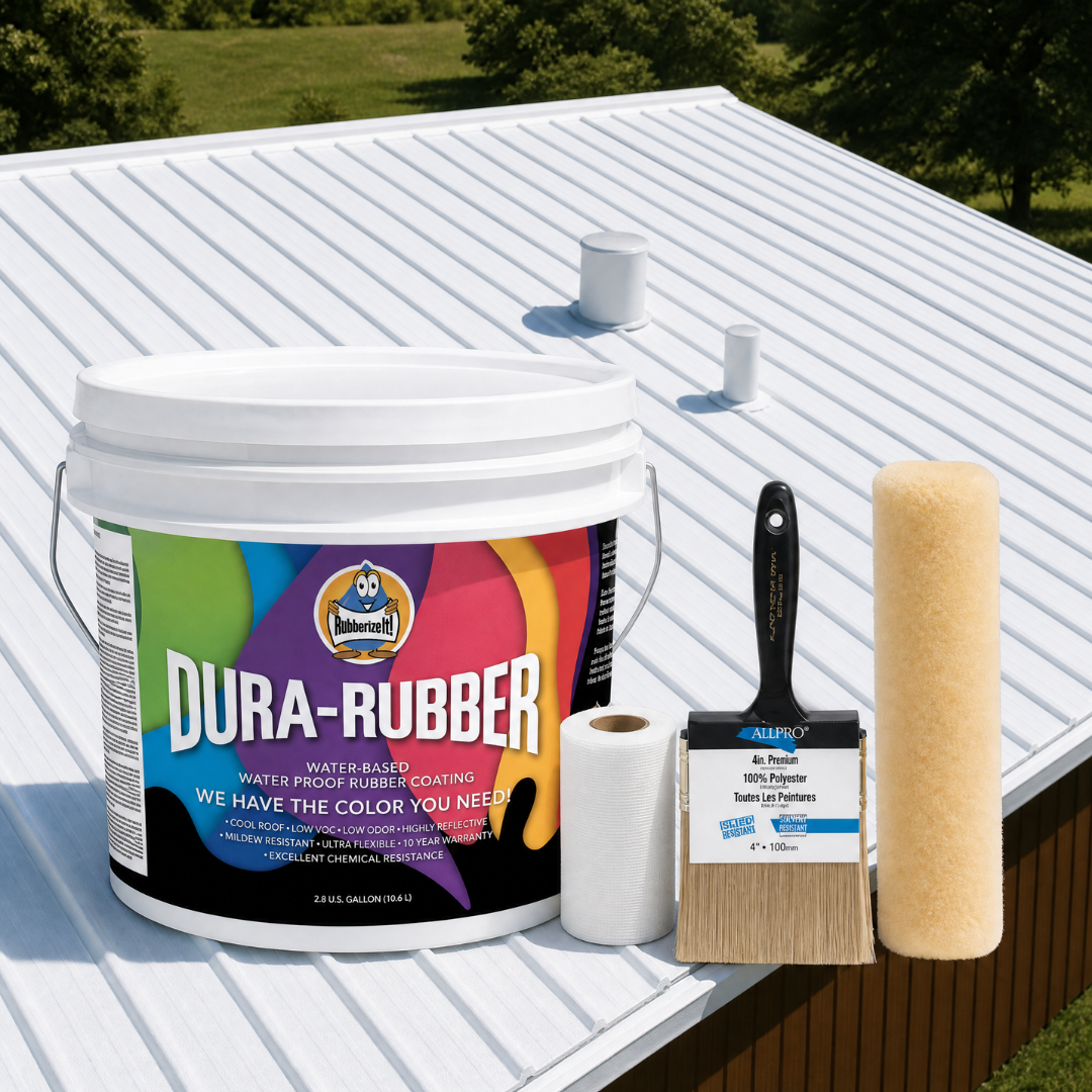 3.5 Gallon Dura-Rubber Roof Kit.