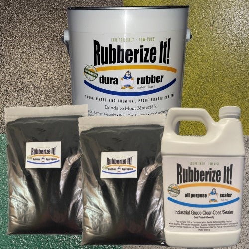 Liquid Rubber Rubber Floor Coating  Liquid Rubber Floor Sealant –  Rubberizeit